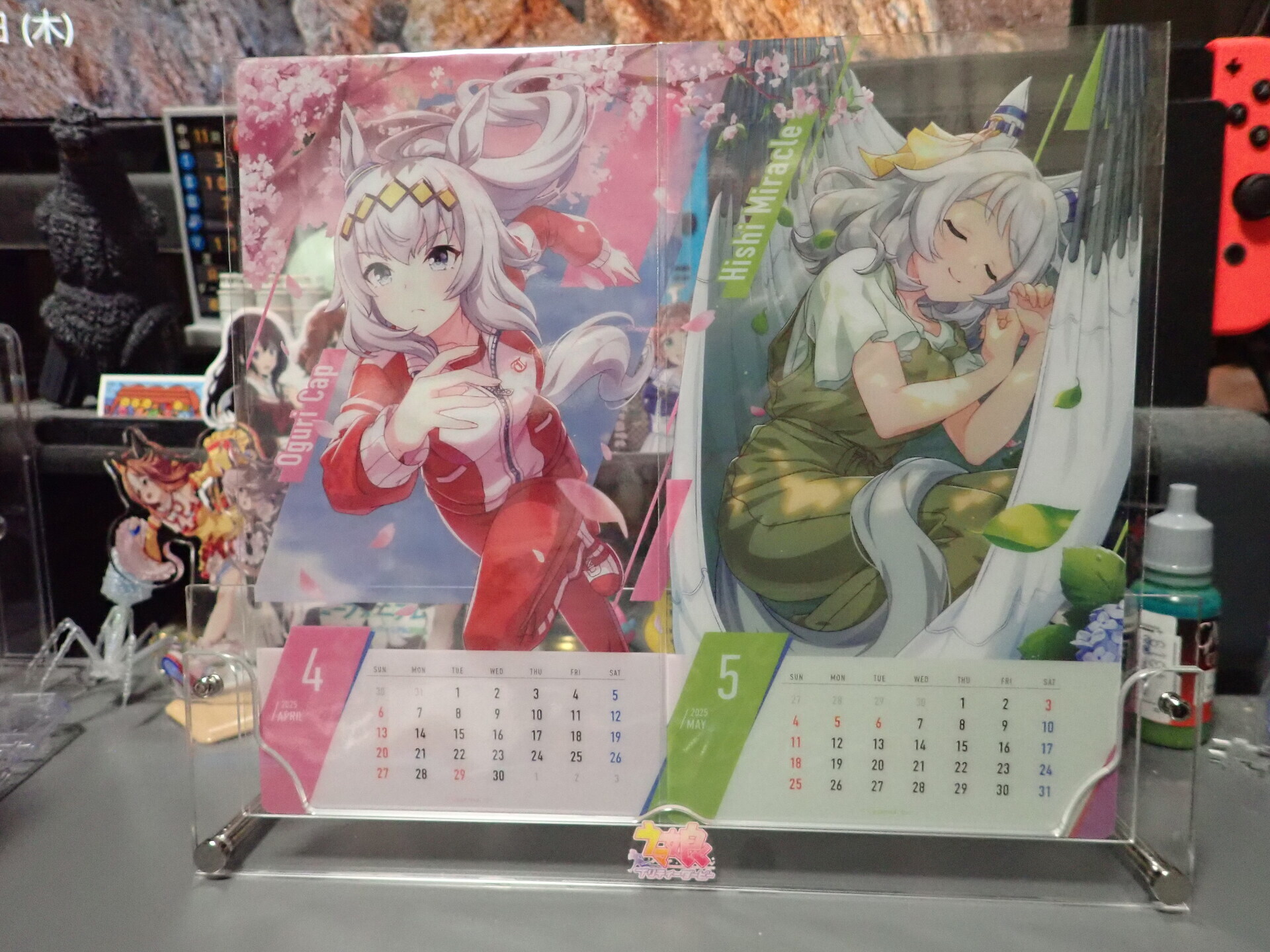ウマ娘 プリティーダービー 2025年 卓上カレンダー 未使用 ウマ娘
