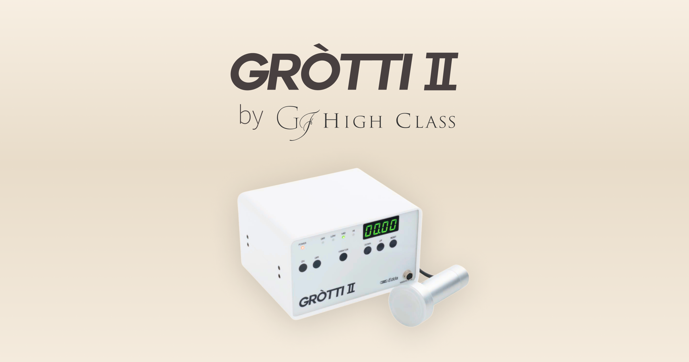 医療と美容のスーパーフュージョン。GROTTI II（グロッティ2）