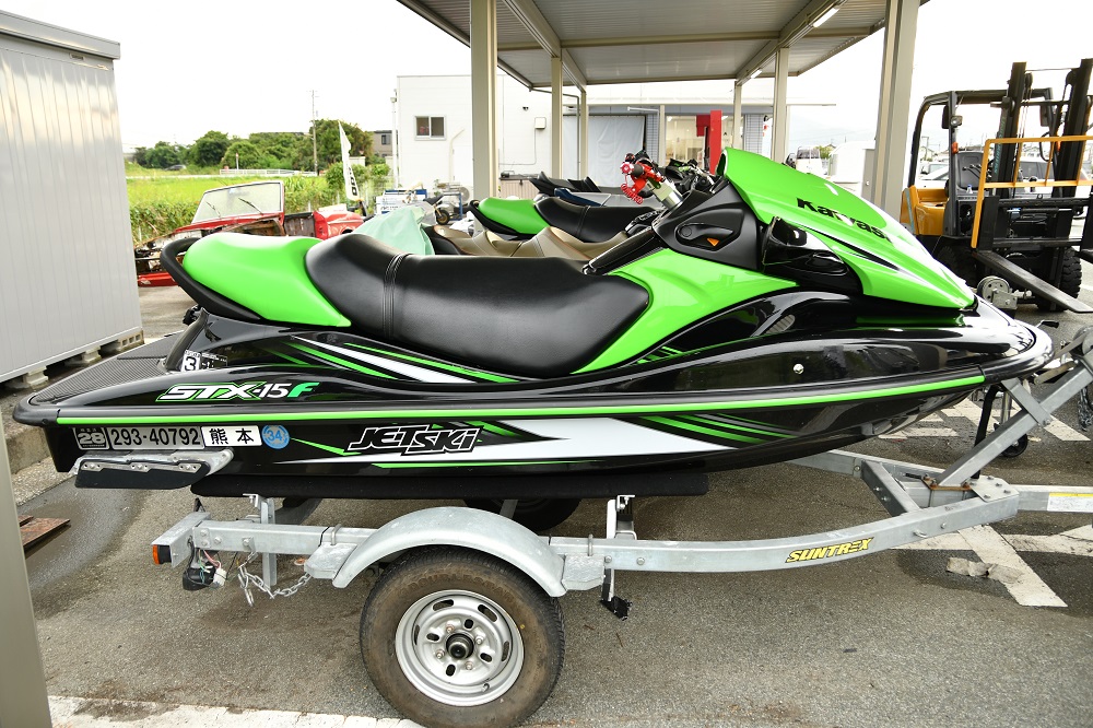 中古❘カワサキSTX15F‐2016'社外オーディオ・スピーカー付 - BLOOMGO