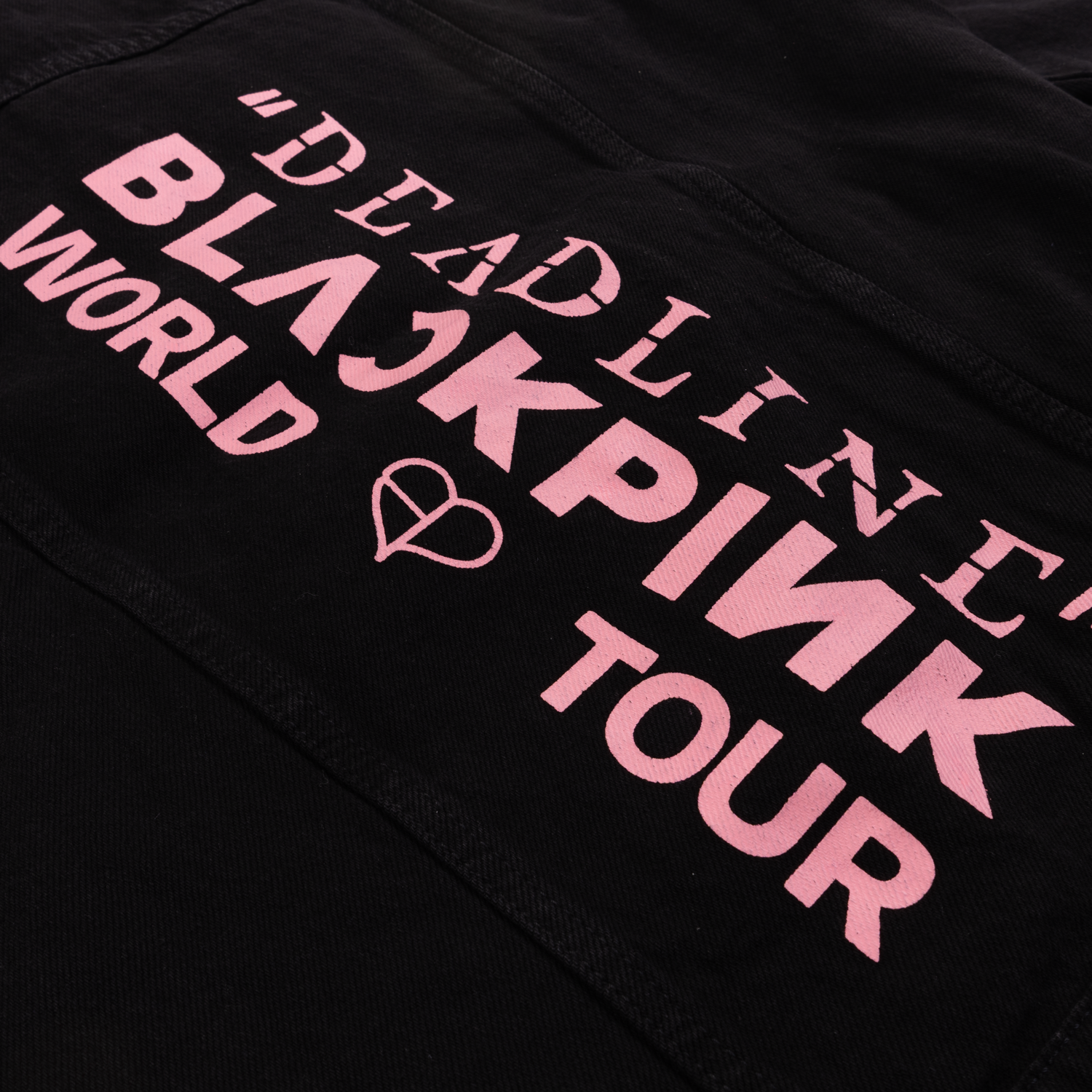 BLACKPINK DEADLINE POPUP デニムブルゾン サイズM BLACKPINK Denim