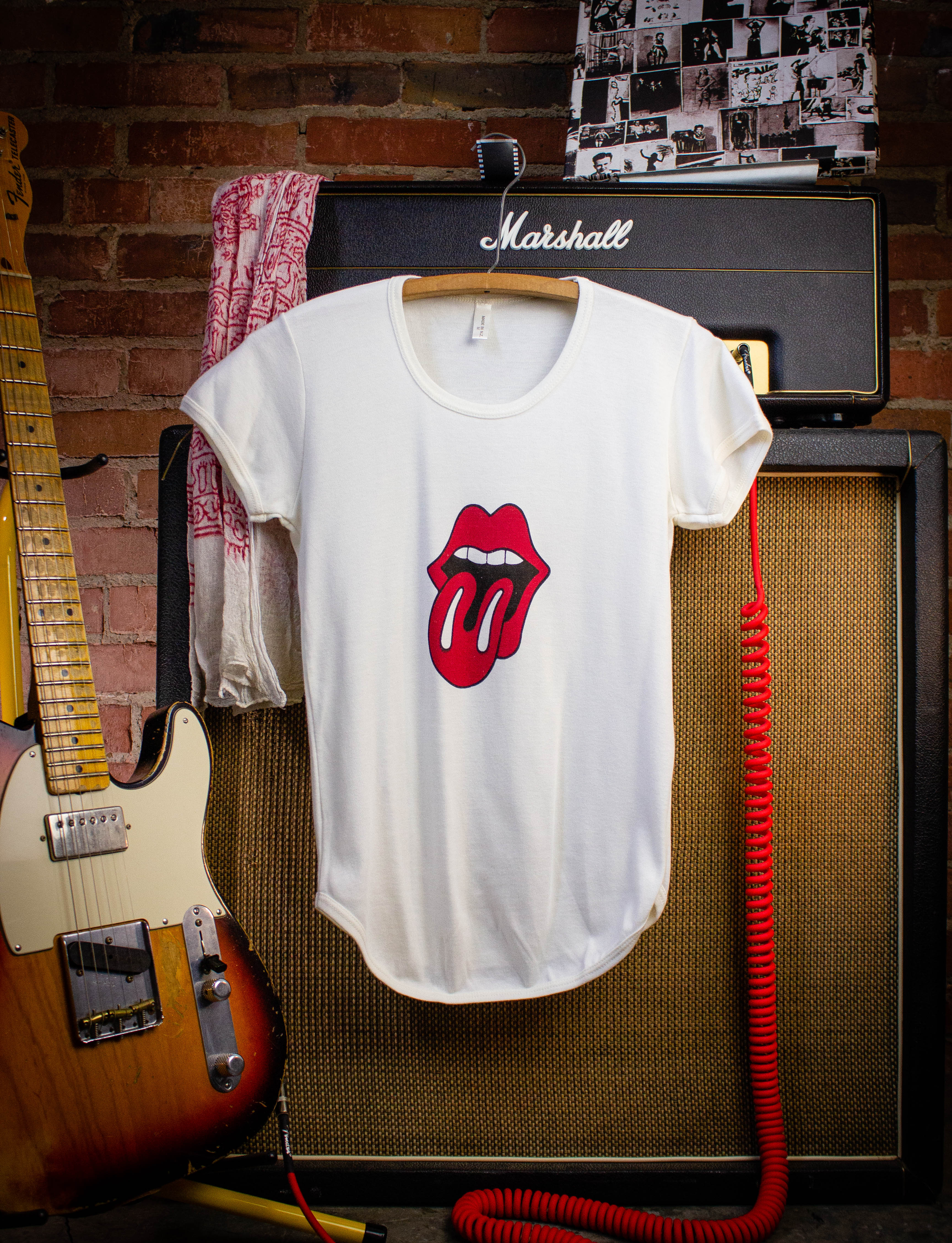 Vintage Rolling Stones Auckland New Zealand Concert T Shirt 1973