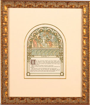 真作保証】ミュシャ「トリポリの姫君 イルゼ」オリジナルリトグラフ