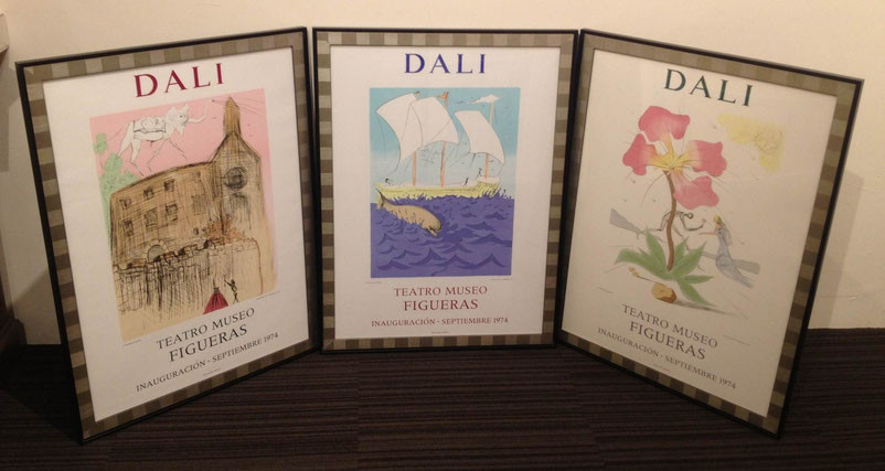 サルバドールダリヨナと大魚リトグラフ版画