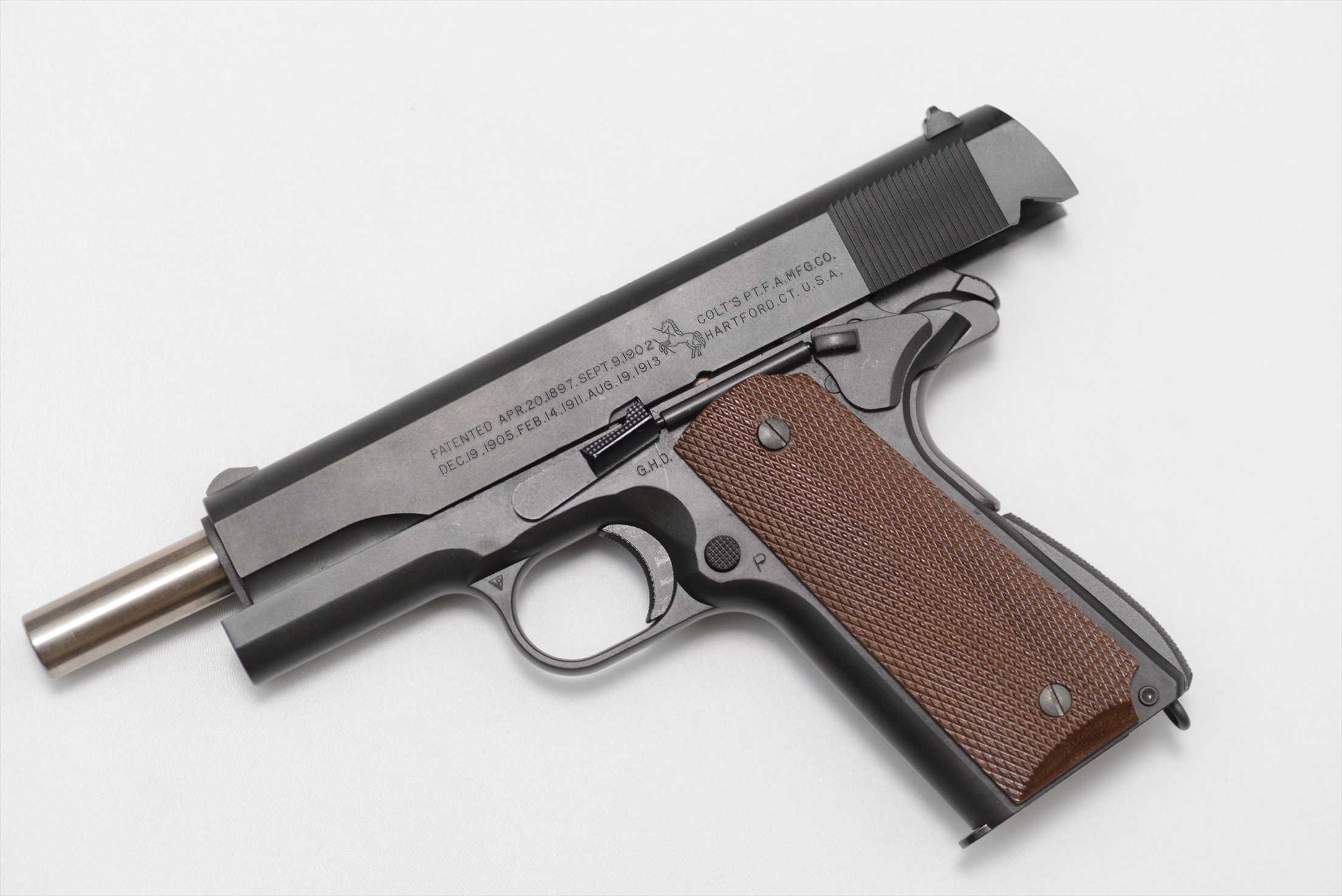 Back-up WA 1911 SUS マガジンキャッチ セレーション Back-up WA 1911