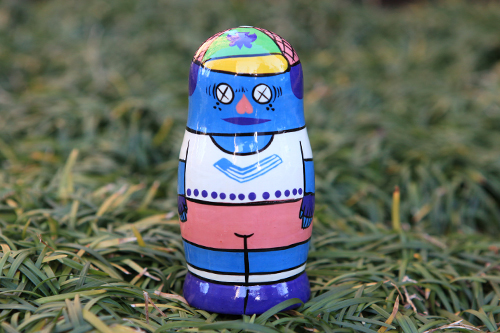 新品 ロシア ダリア ミッチィナ作品。マトリョーシカ。6体。 【公式通販】