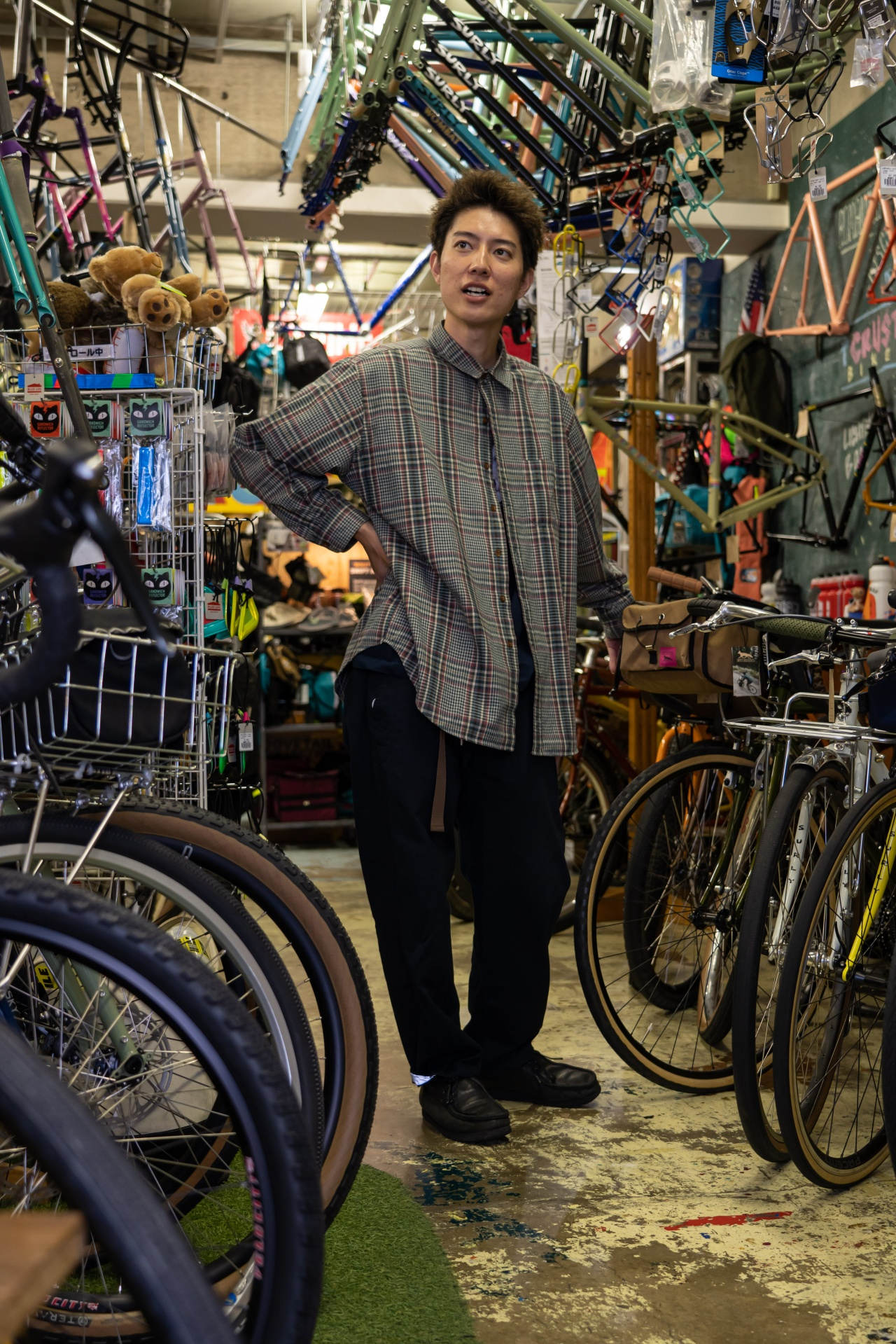 UTS x PWA x BLG “BIKE CHINO” - BLUE LUG BLOG | 自転車店 ブルーラグ