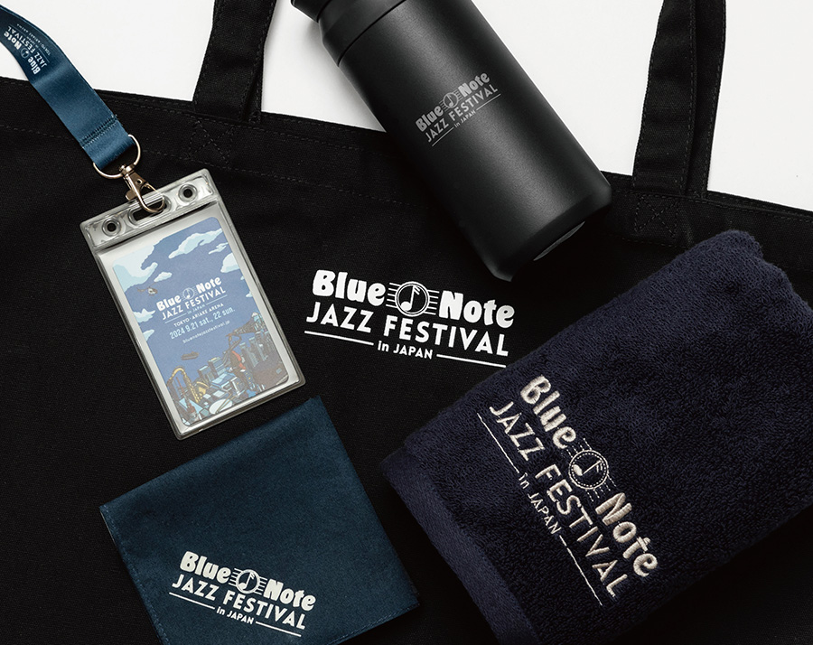 GOODS】オフィシャルグッズ 公開 | Blue Note ジャズフェスティバル in