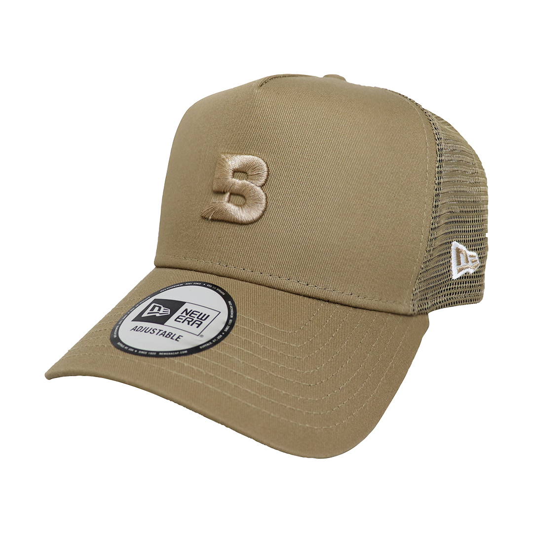 NEW ERA × NOREMID 青 メッシュ トラッカーキャップ Bluestorm