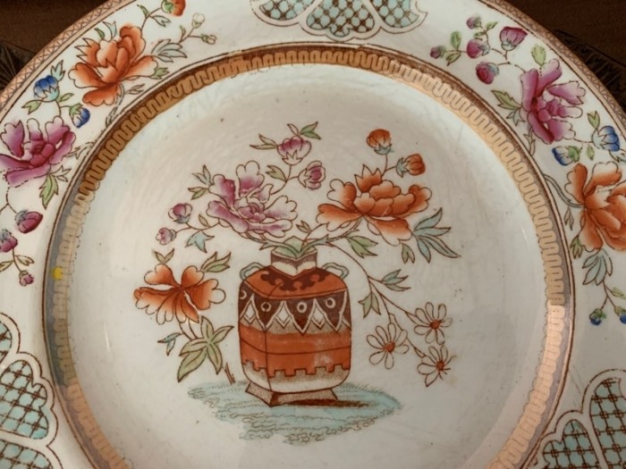 あんこさん専用 オランダ 1860年頃の ペトルス・レグー社 印判手3枚