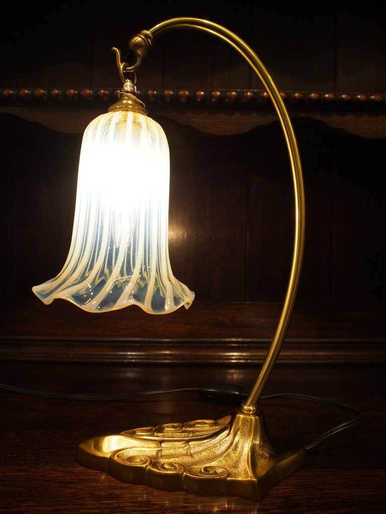 ウランガラス スタンドランプ / 16059909023 | 英国アンティーク家具