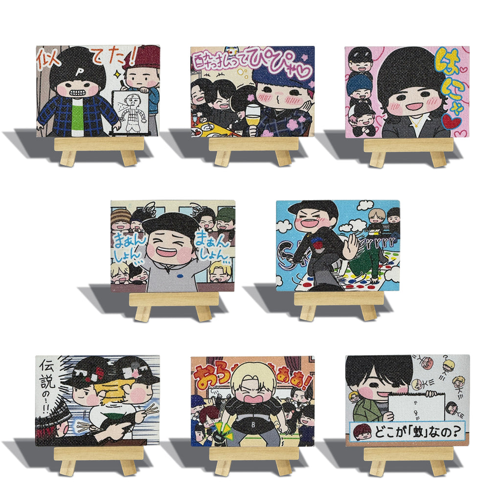 ADOR アドール キャンバス作品 MAZZEL ROOM ミニキャンバスアート【12