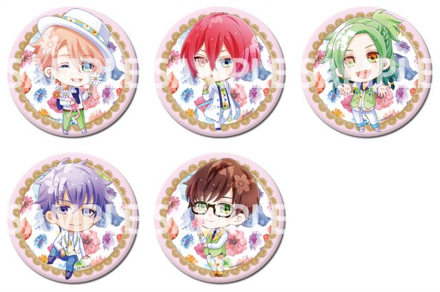 B-PROJECT HAPPY FLOWER VALENTINE』特典描き下ろし缶バッジ絵柄公開