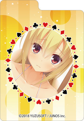 リドルジョーカー 在原七海 合皮製デッキケース ゆずソフト 在原七海