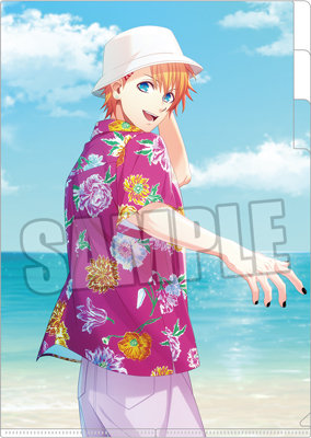 うたの☆プリンスさまっ♪ 3ポケットクリアファイル Summer Bloom Ver