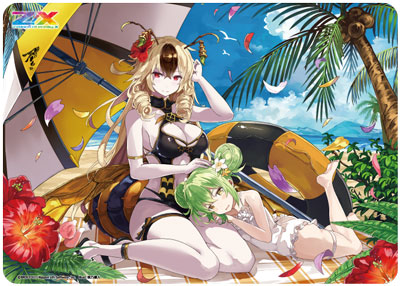 ラバープレイマットスリム「イース＆スイ」サマーリゾートVer. ゼクス