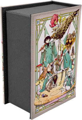 ブック型合皮製デッキケースW とんがり帽子のアトリエ「ココ