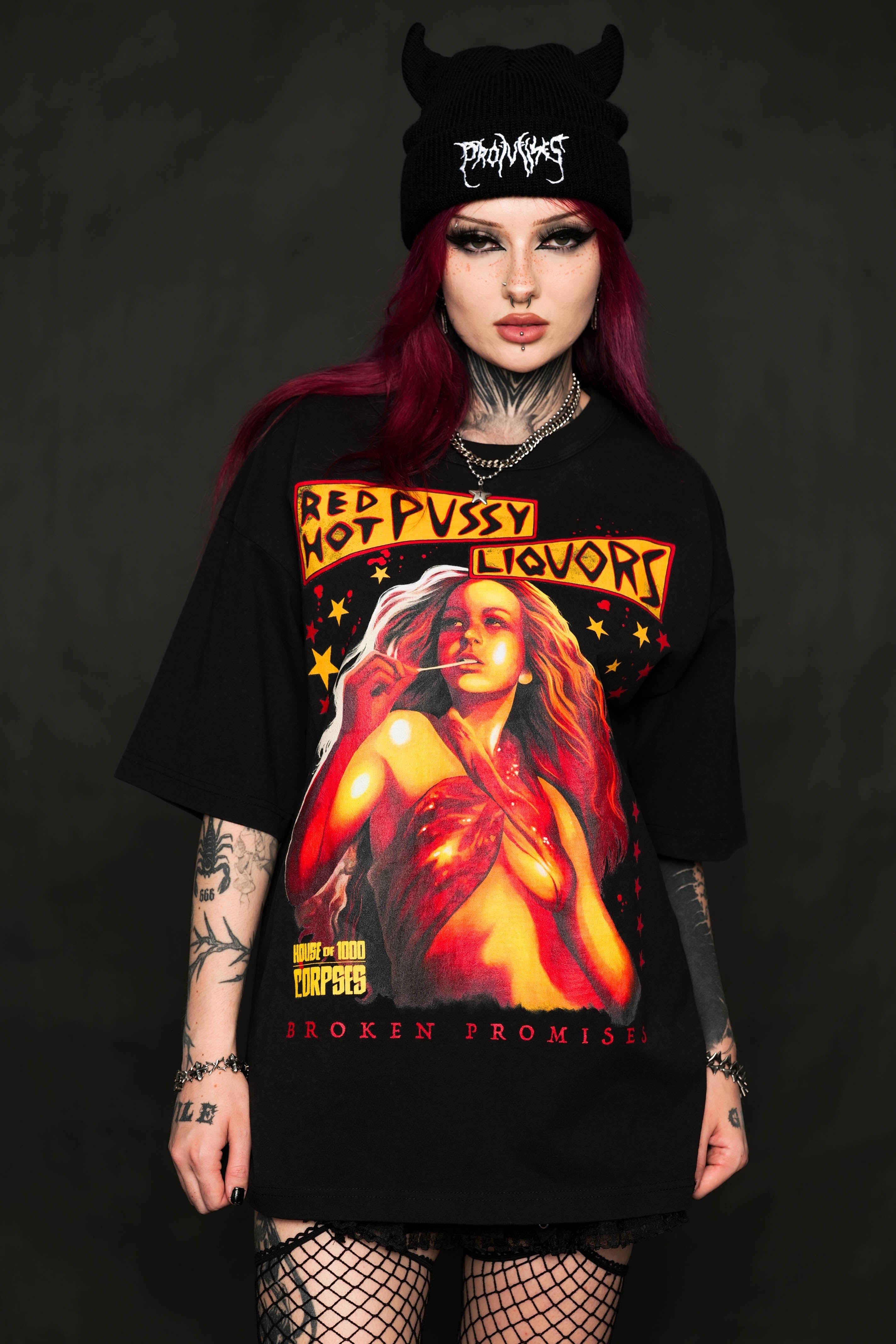 BP x HOTC Red Hot Liquors Tee – Broken Promises Co