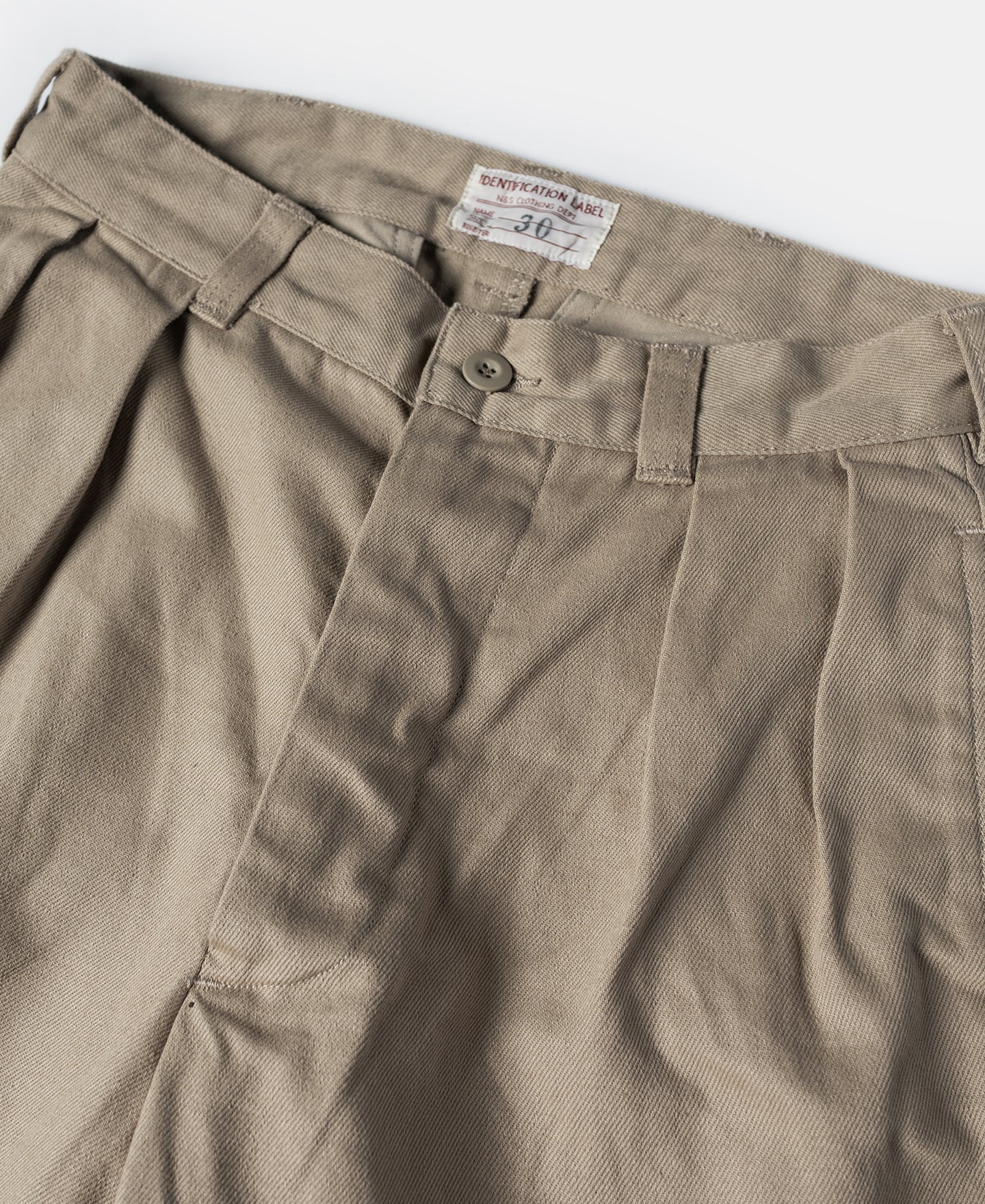 50s Vintage Late Version French Army M-52 Chino Pants | Bronson