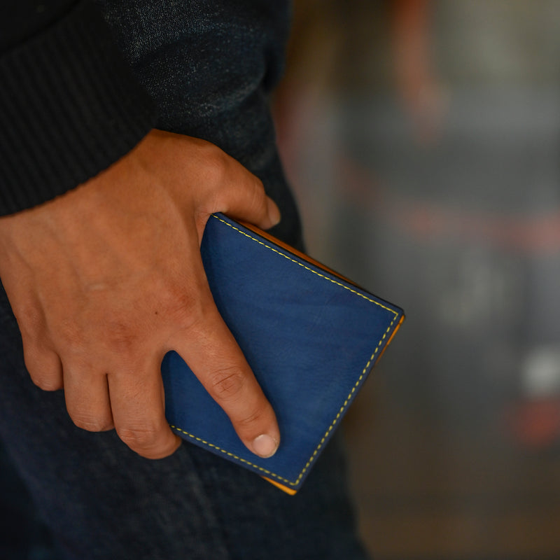 1,000,000ドルデザイン財布 藍染め]インターナショナルウォレット