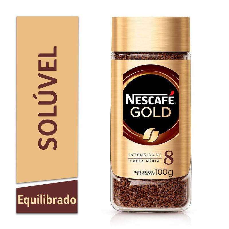 Café Solúvel Nescafé Gold Blend Vidro 100g | Bretas Supermercado