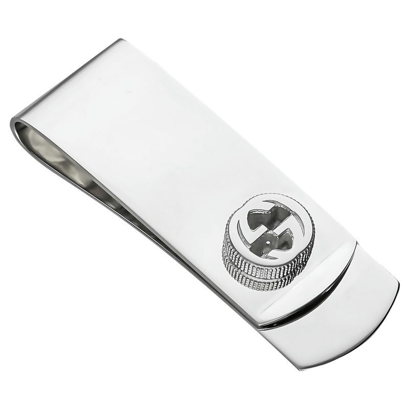 Brandol / GUCCI グッチ マネークリップ ダブルG シルバー 499062