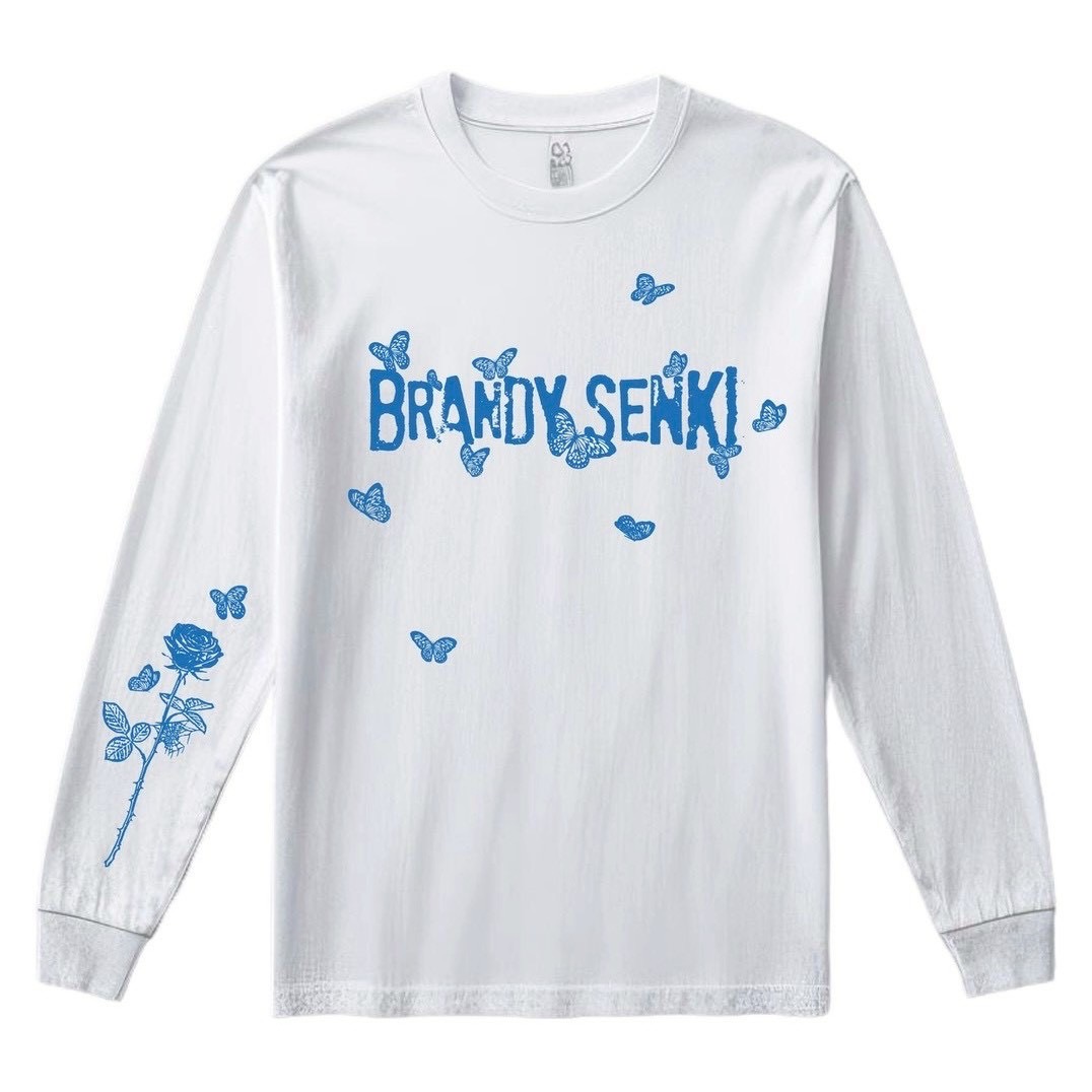 ブランデー戦記 BUTTERFLY BIG ロンT ブラック ブランデー戦記