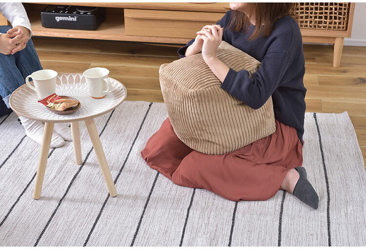 クッション ビーズクッション ミニビーズクッション コーデュロイ