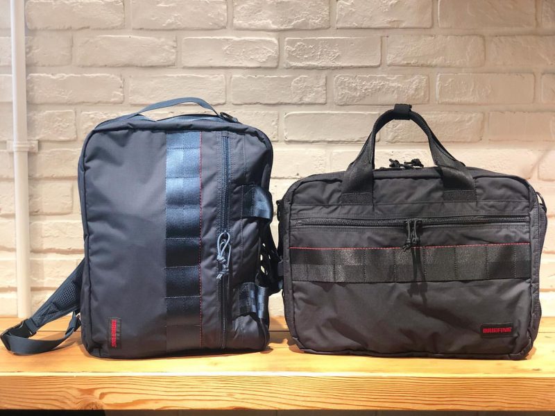 シンプルなデザインと収納力を備えたブリーフィングの3WAYバッグTR-3 S