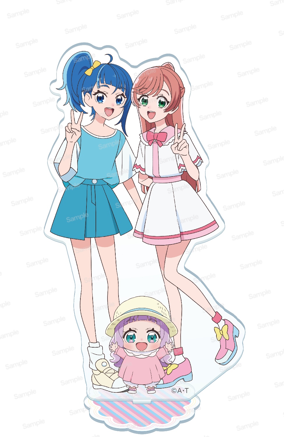 新品］ひろがるスカイ！プリキュア シャープ コラボ ゆらゆらアクスタ