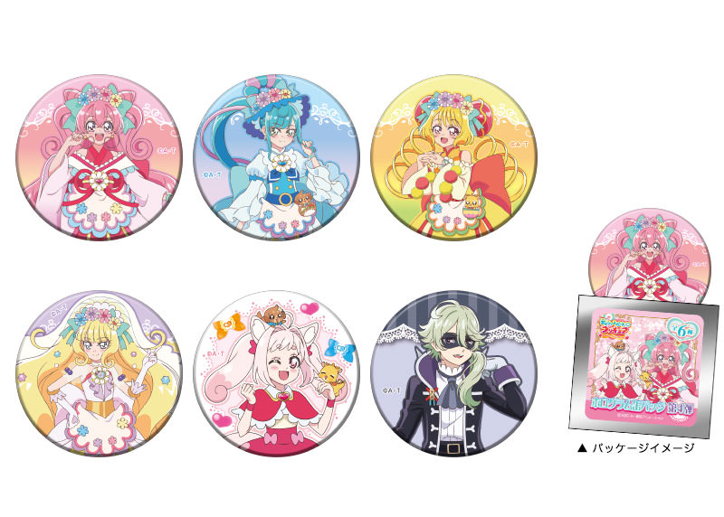 全プリキュア展 缶バッジ キュアプレシャス デリシャスパーティ