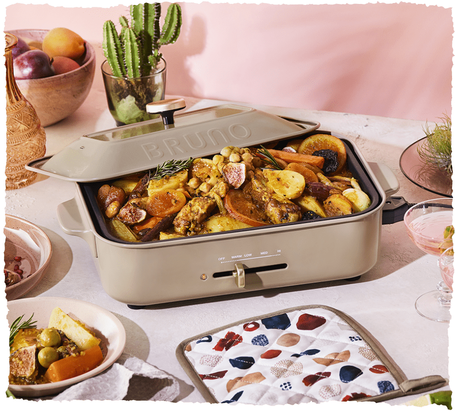 BRUNO コンパクトホットプレート サンドベージュ 限定カラー BRUNO