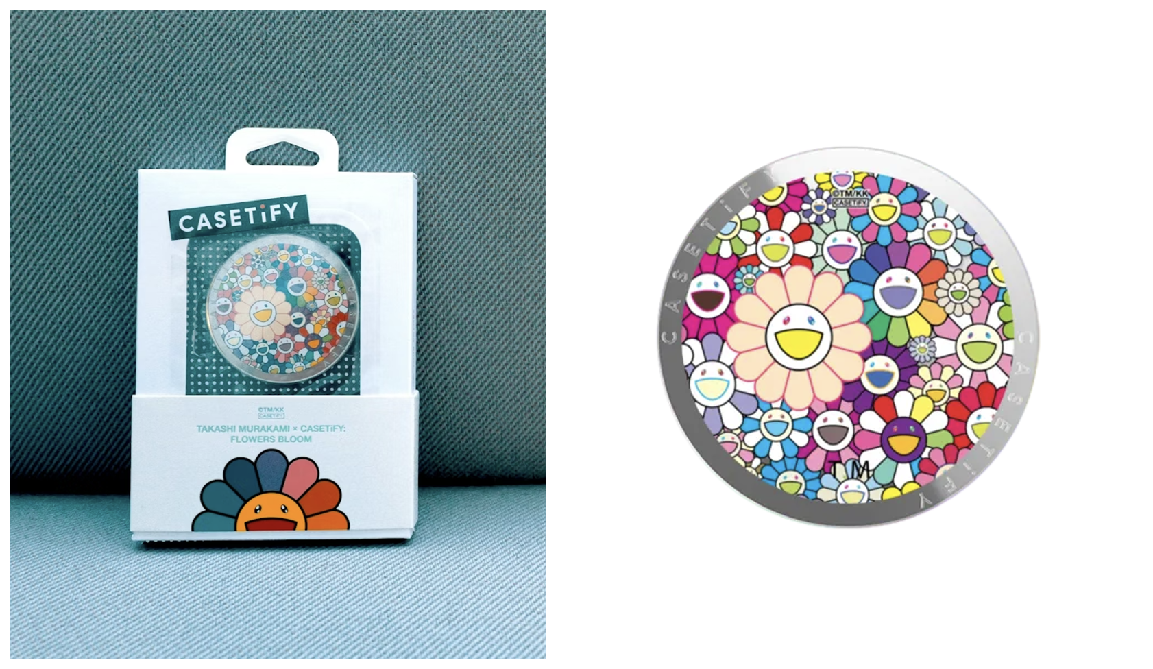 ケースティファイフラワー（レインボー）SNAPPY™グリップスタンド 村上