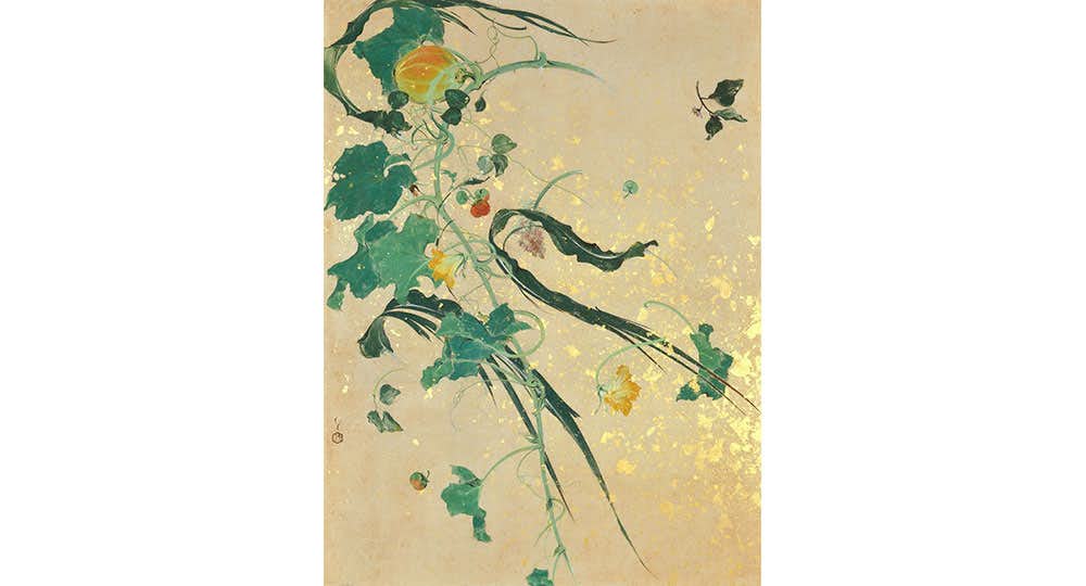 文化勲章受章画伯☆川端龍子日本画☆