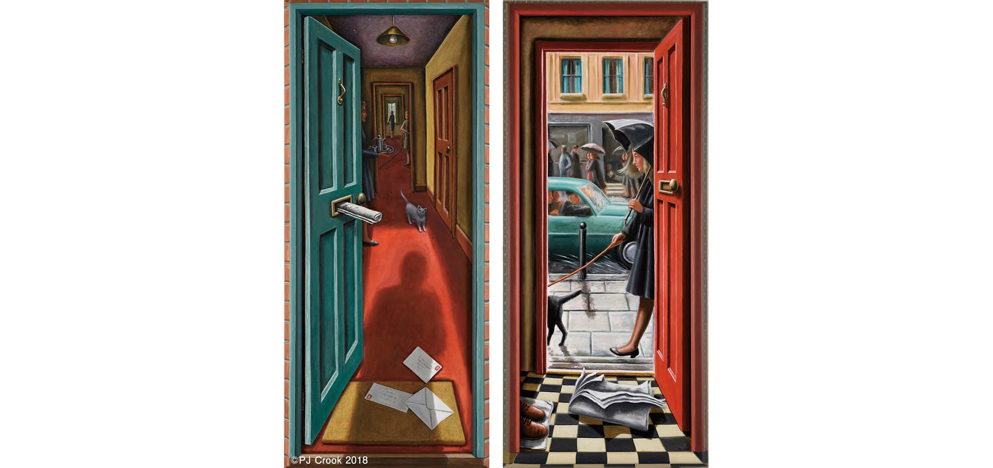 アート PJクルック 図録 PJ Crook 諸橋近代美術館 直筆サイン アート