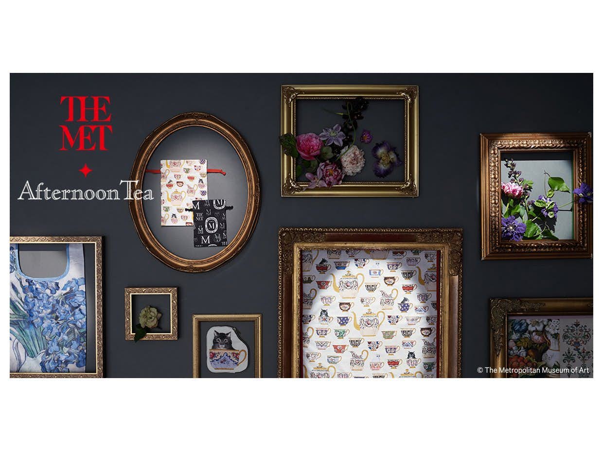 メトロポリタン美術館の名画がAfternoon Tea LIVINGに登場。ゴッホの花