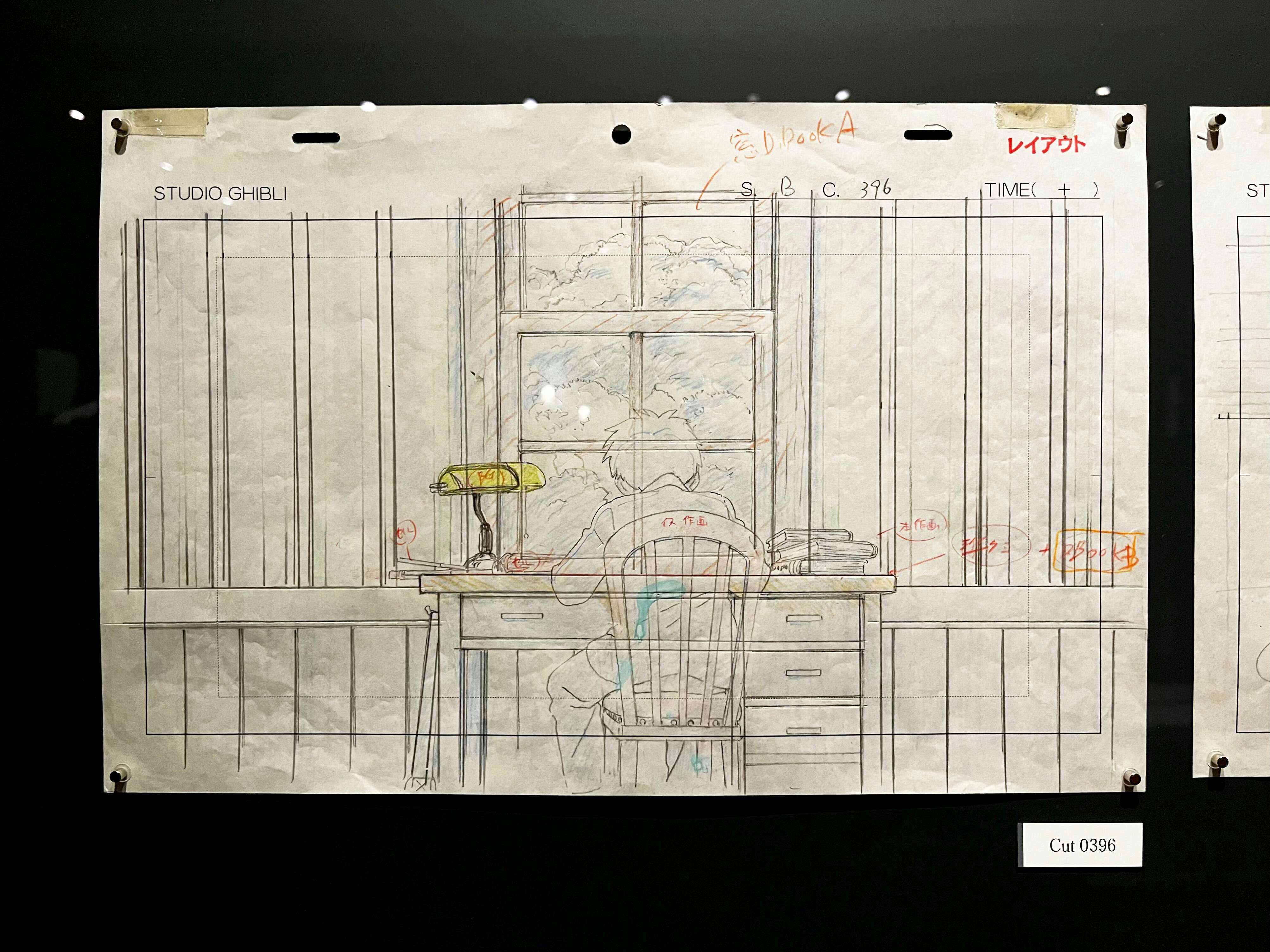 激レア】君たちはどう生きるか 宮崎駿 レイアウト図 ポスター B2サイズ