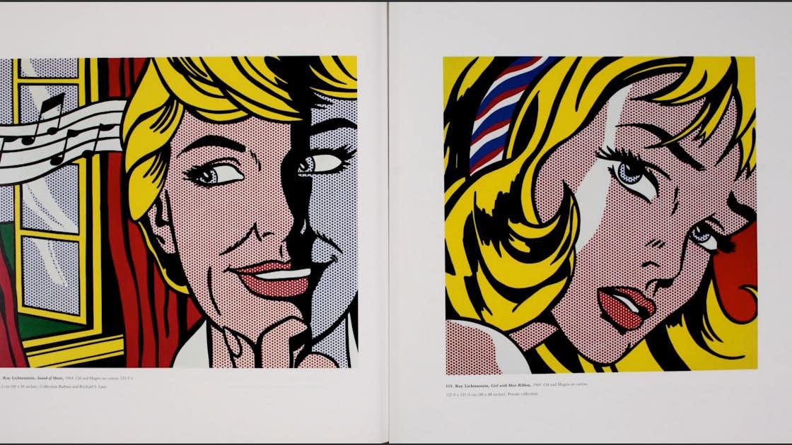 激レア】リキテンスタイン＆ミロ、ピカソへのオマージュ展ポスター