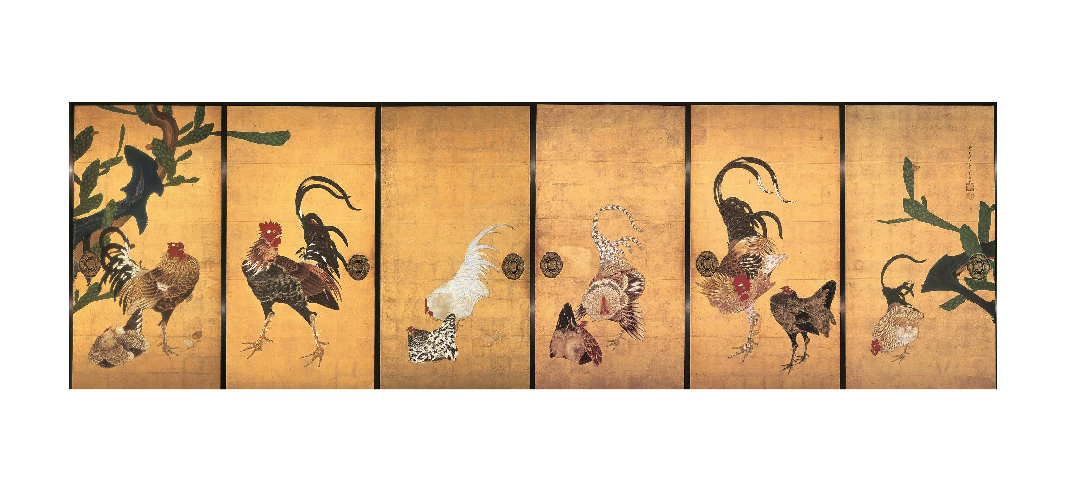 柚木沙弥郎 型染 フクロウ 額縁付き 柚木沙弥郎 染色工芸家 型染