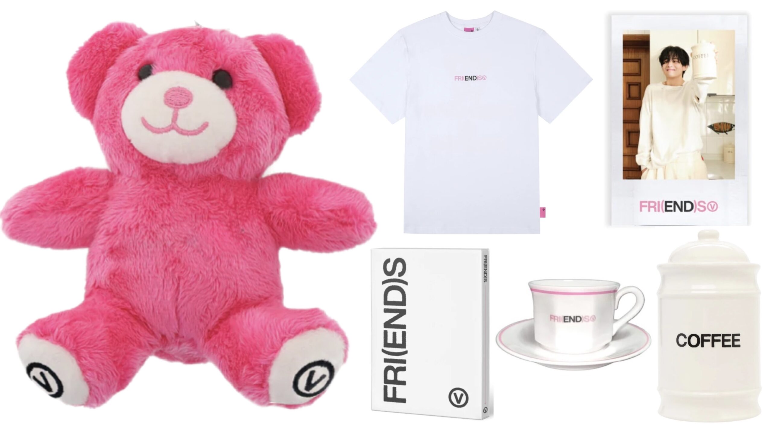 BTS テテ FRI(END)S Tシャツ ぬいぐるみ服 BTS テテ FRI(END)S Tシャツ