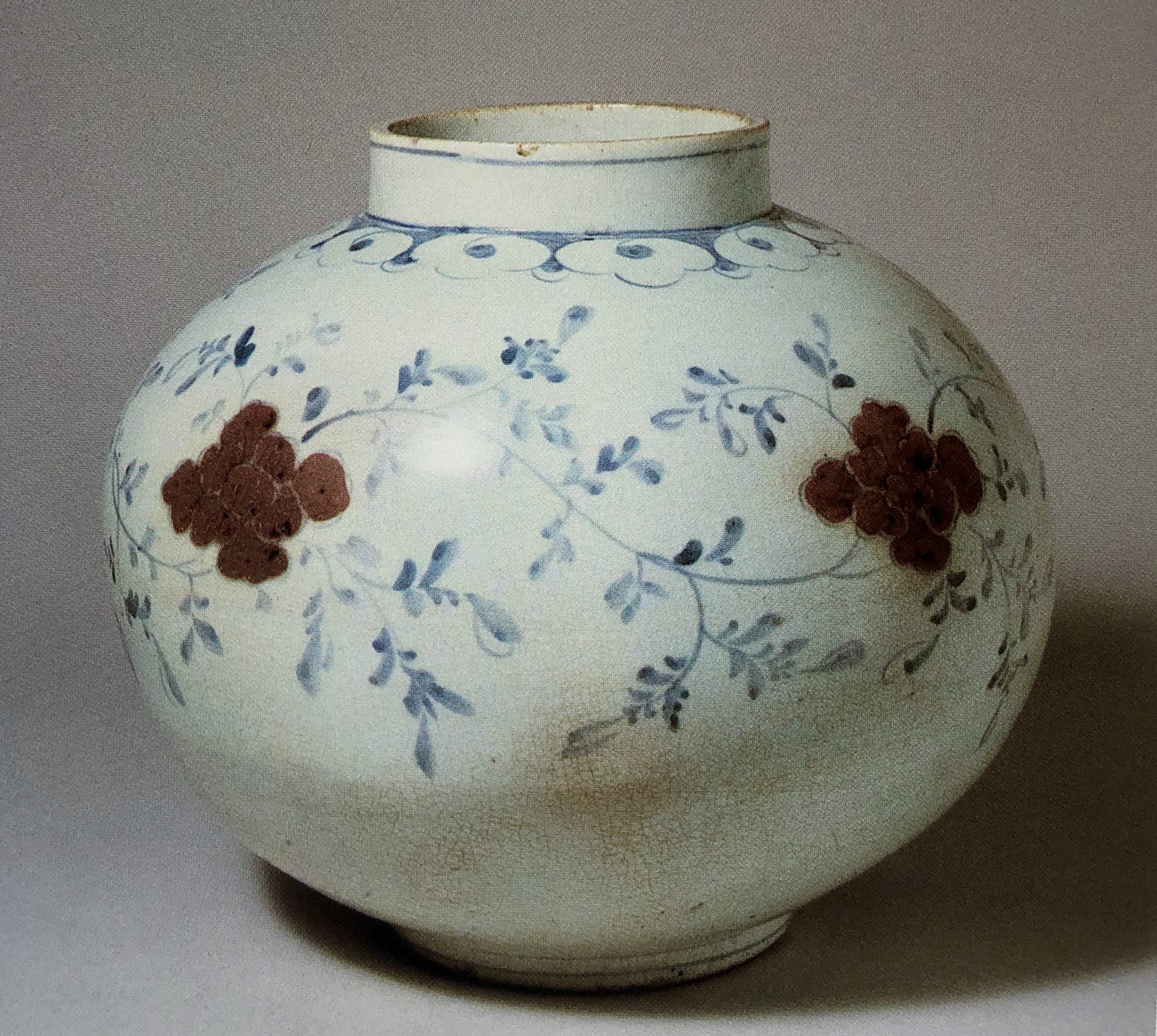 J-43 高麗油壷 李朝 紛青沙器 古壺 骨董品 インテリア雑貨 美術品 工芸