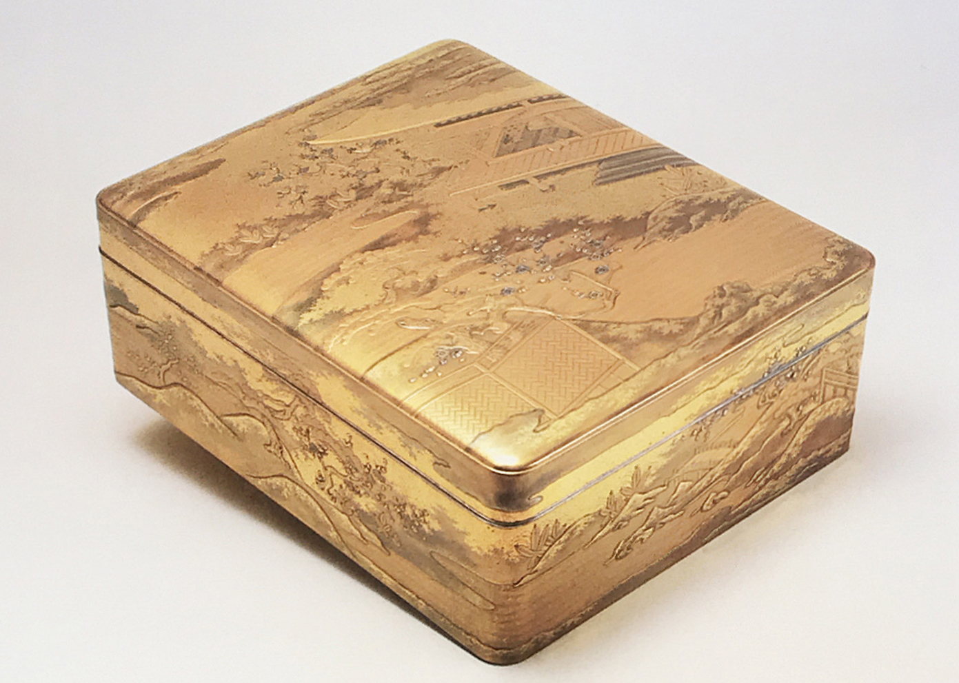 極上品◼️蔵から出てきた謎の黄金の蒔絵壺、蒔絵壷、骨董品、古美術品