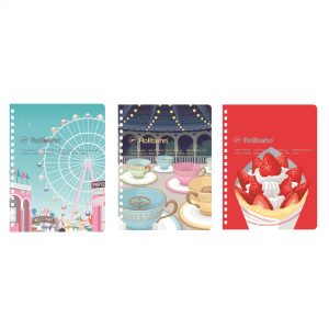 文具女子博限定ロルバーンカスタム夜空 ケース ブックマーク 限定3点