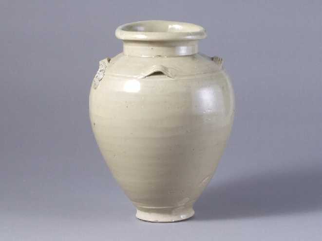 中国・白磁四耳壺 （中世） | マイコレ（埋蔵文化財コレクション