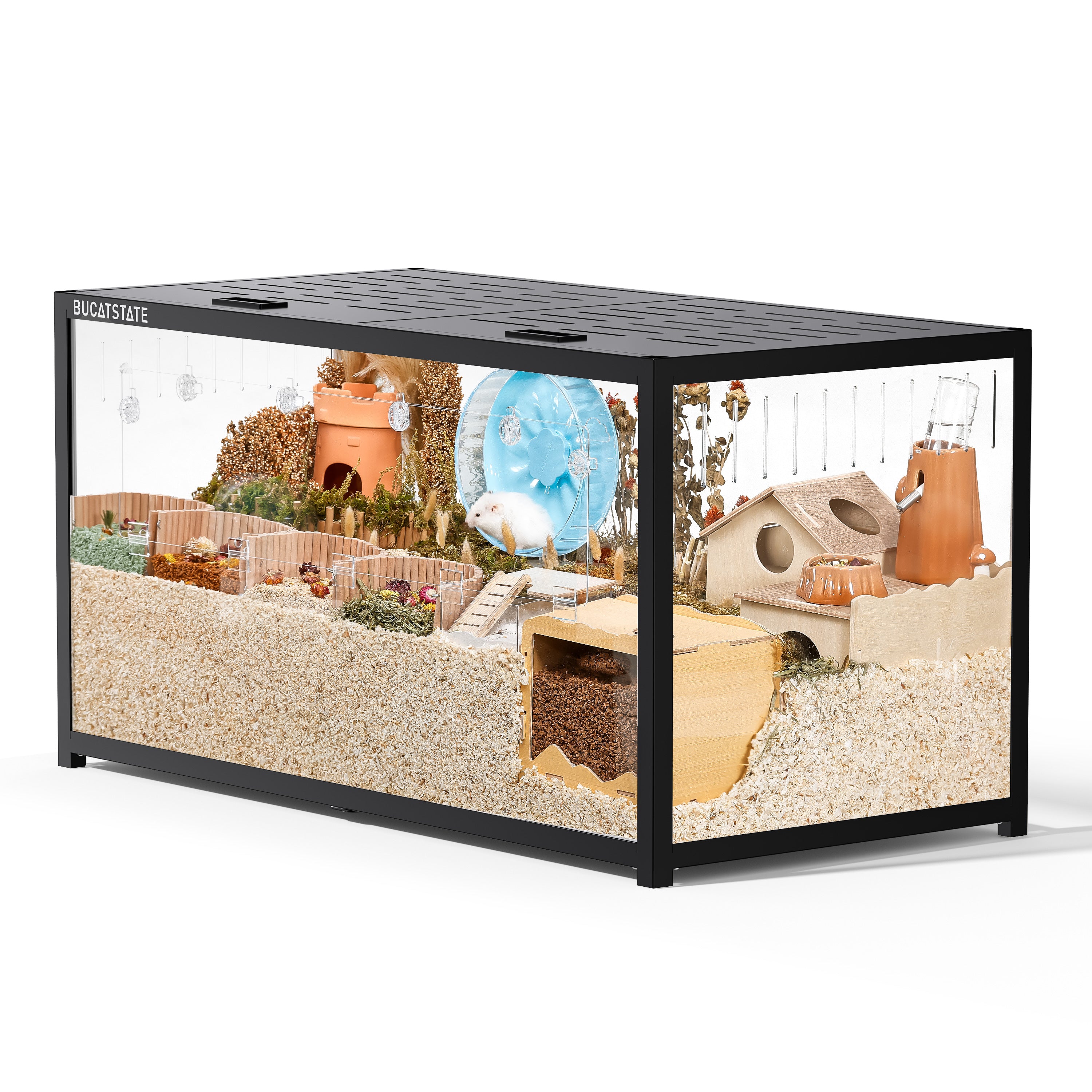 BUCATSTATE Metal Small Animal Cage 3.0