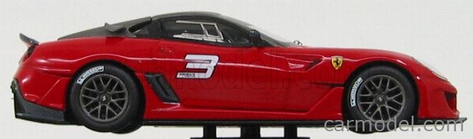 ミニカー *MR1/43 2009 Ferrari 599XX #3 F ミニカー *MR1/43 2009