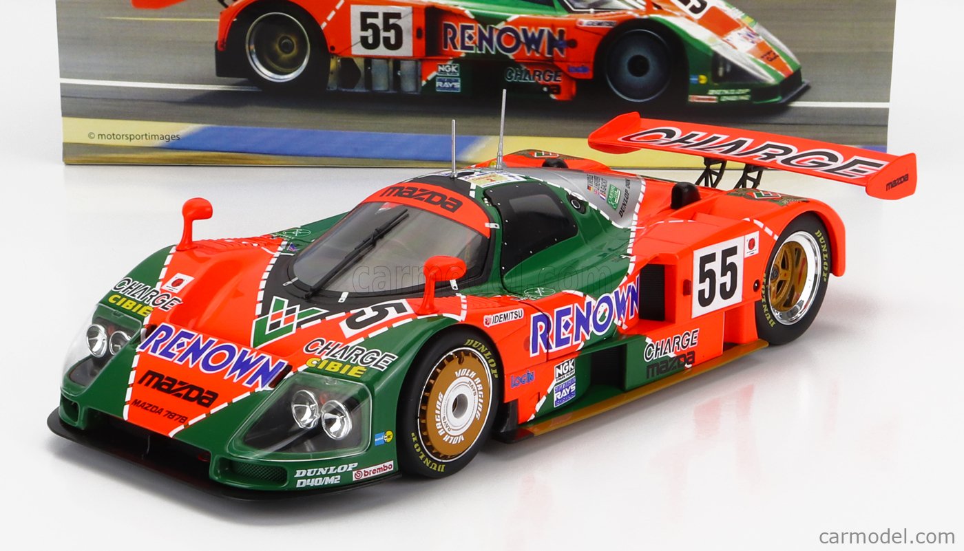 WERK83 W1802701 Scale 1/18 | MAZDA 787B 2.6L TEAM MAZDASPEED CO