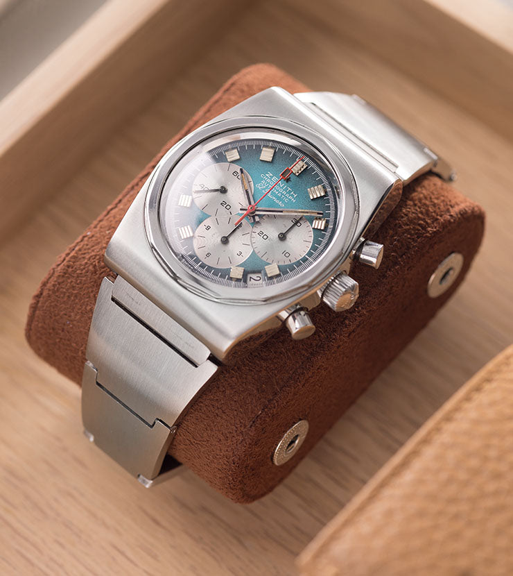 Zenith El Primero Chronograph Blue Degradé Dial ref A781