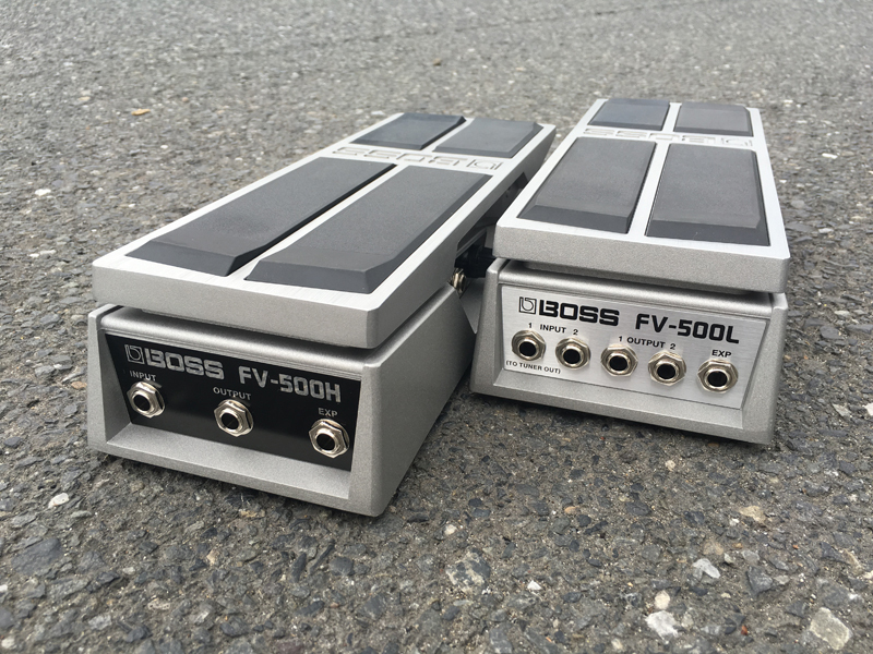 BOSS FV-500H fat mod (自作) ① BOSS FV-500H fat mod (自作) ① BOSS FV-