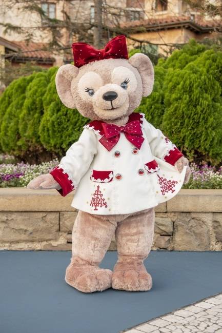 新品ディズニーシーダッフィーシェリーメイ コスチュームクリスマス