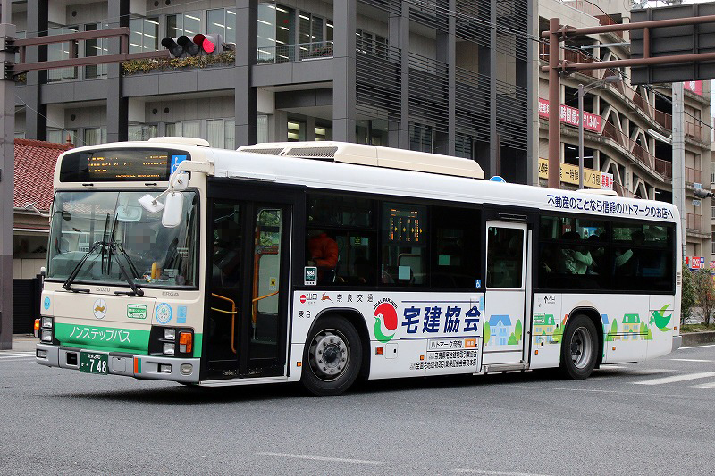 奈良交通 （奈良200か ・748） ｜バス道楽｜